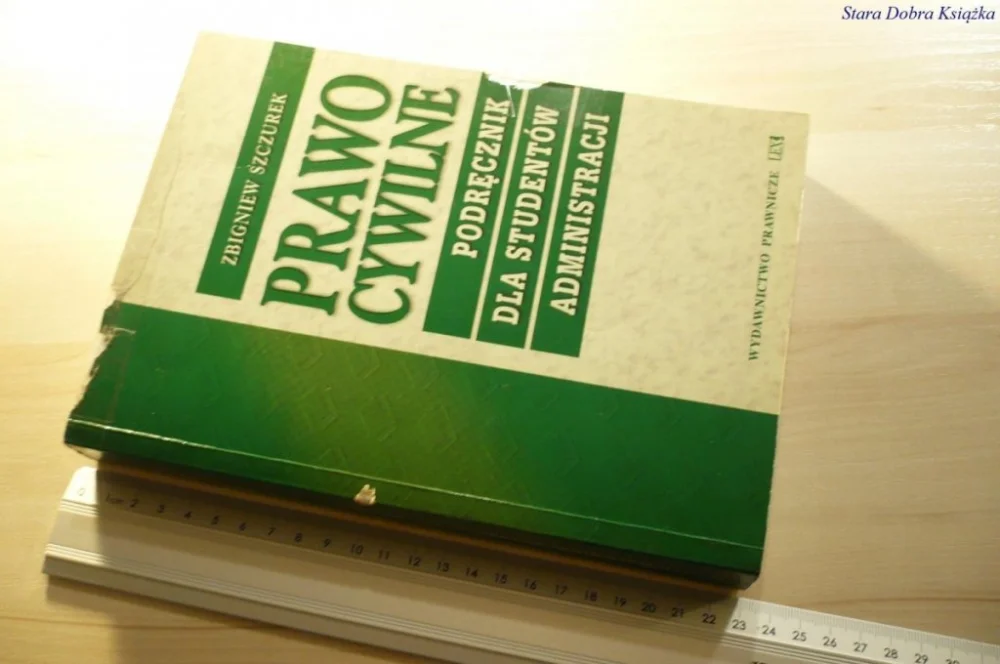 PRAWO CYWILNE. PODRĘCZNIK - Szczurek 1999 Kup teraz