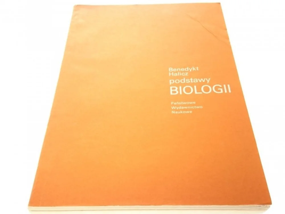 Tylko do końca tygodnia PODSTAWY BIOLOGII - Benedykt Halicz 1976