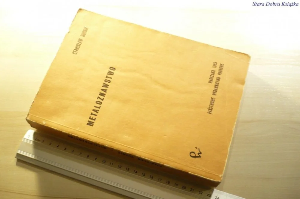 Wysoka jakość METALOZNAWSTWO - Stanisław Rudnik 1983