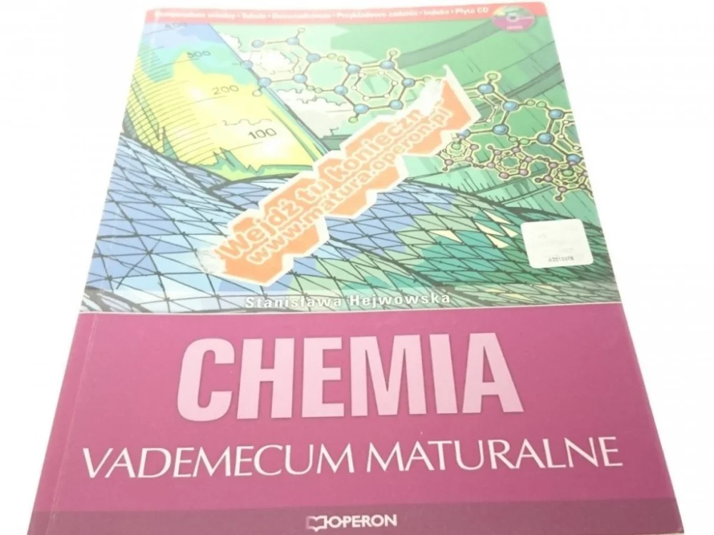 CHEMIA. VADEMECUM MATURALNE - Hejwowska 2006 Bestseller