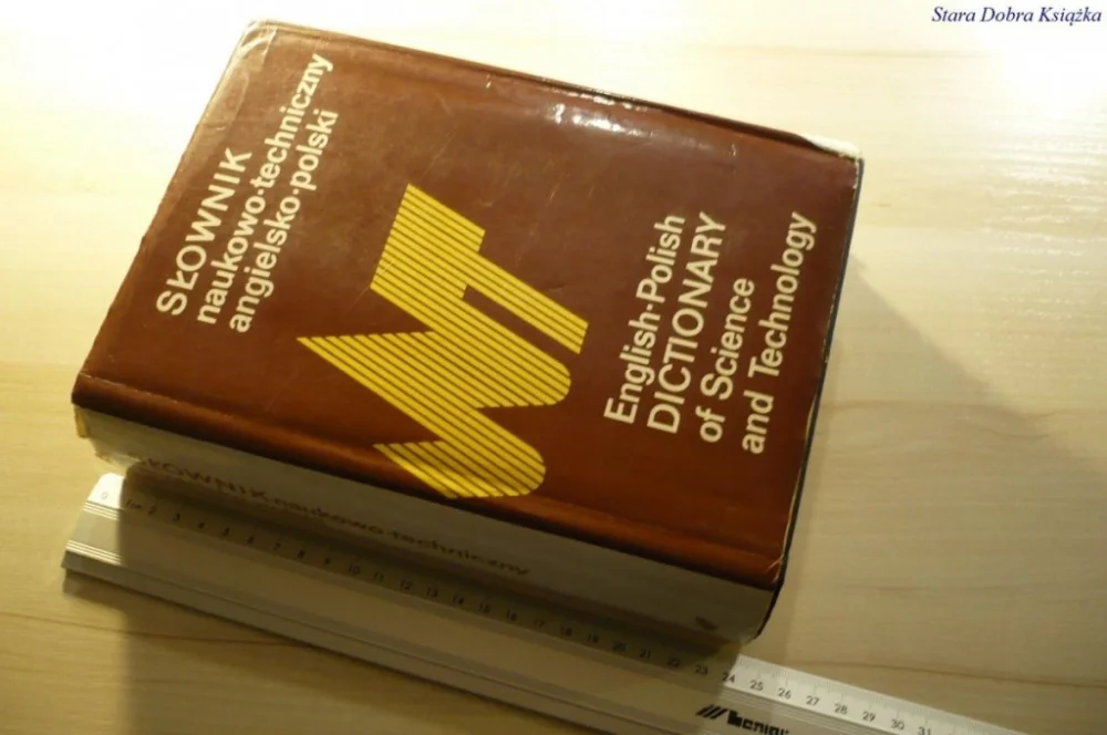 Ostatnia szansa SŁOWNIK NAUKOWO-TECHNICZNY ANGIELSKO-POLSKI 1986