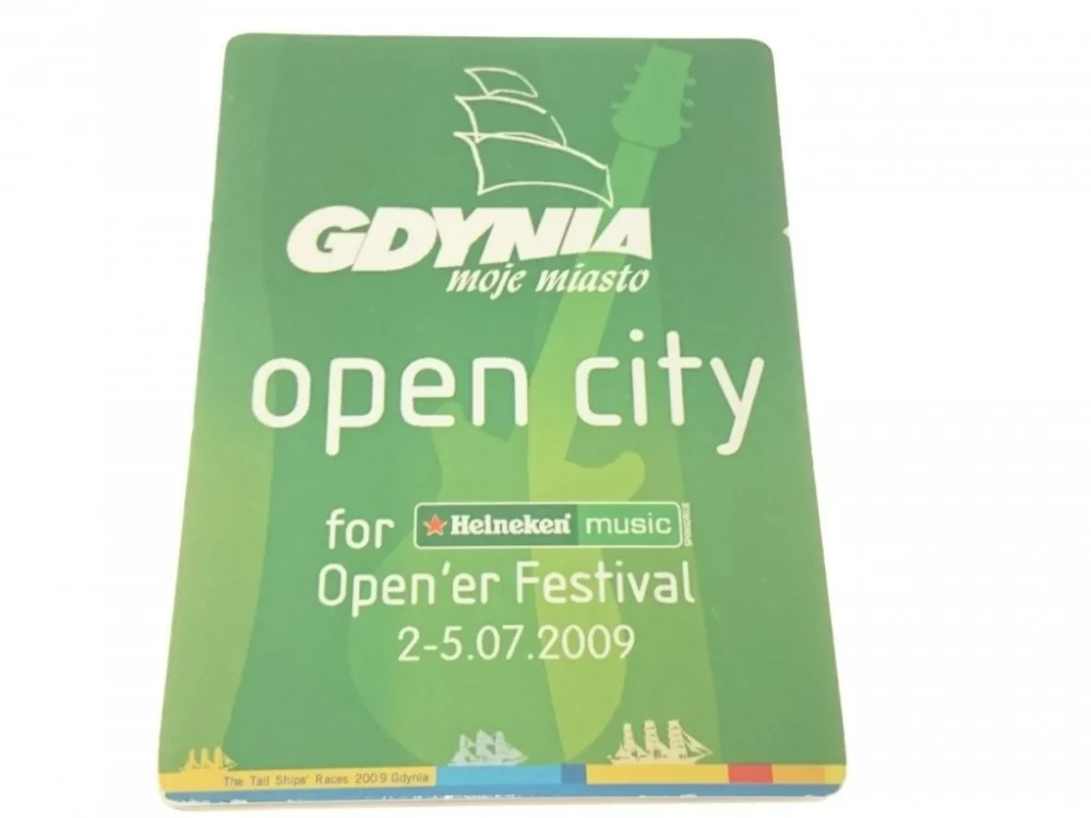 Hit sprzedaży GDYNIA. ZLOT ŻAGLOWCÓW 2-5 LIPCA 2009 OPEN CITY