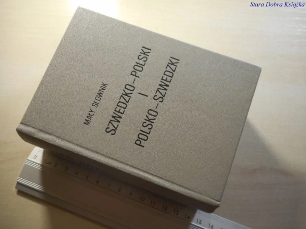 MAŁY SŁOWNIK SZWEDZKO-POLSKI; POLSKO-SZEWDZKI 1988 Wyjątkowa oferta