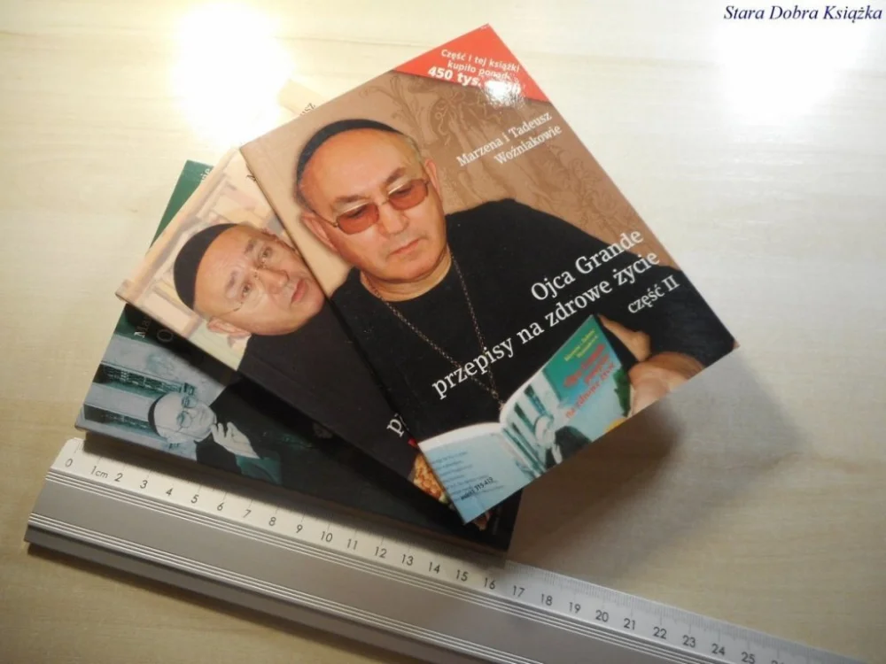 Bestseller OJCA GRANDE PRZEPISY NA ZDROWE ŻYCIE CZĘŚCI 1-3