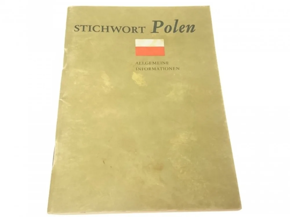 STICHWORT POLEN. ALGEMEINE INFORMATIONEN 1978 Ostatnia szansa