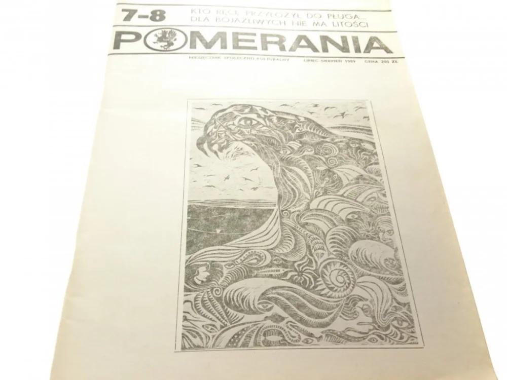 Sprawdź teraz POMERANIA NR 7-8 (195-196) LIPIEC-SIERPIEŃ 1989