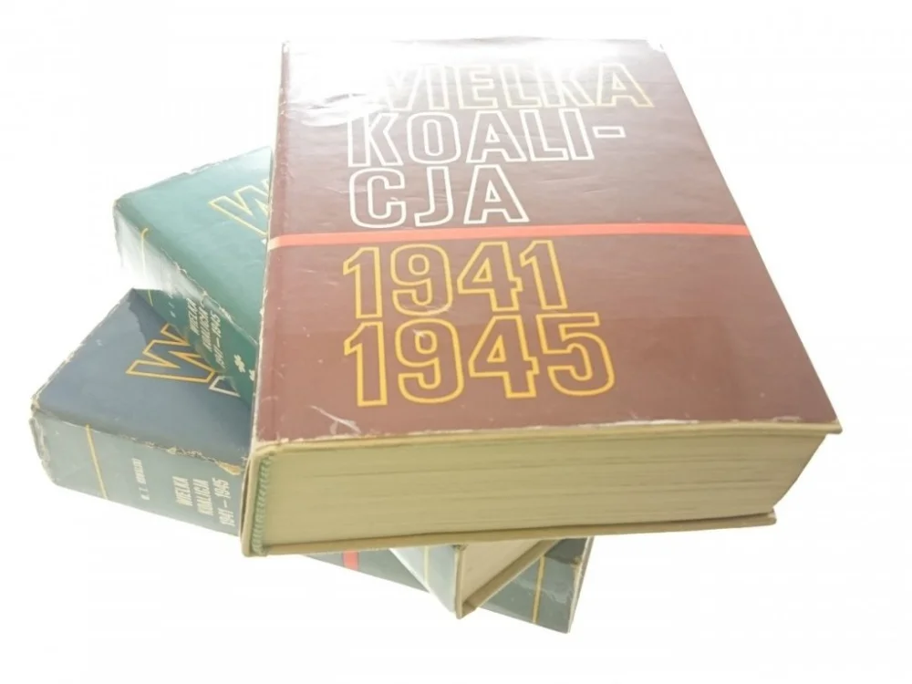 Dodaj do koszyka WIELKA KOALICJA 1941-1945 TOMY OD 1 DO 3 Kowalski