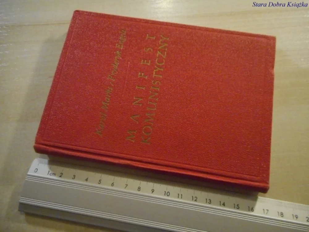 Tylko do końca tygodnia MANIFEST KOMUNISTYCZNY - Marks, Engels 1954
