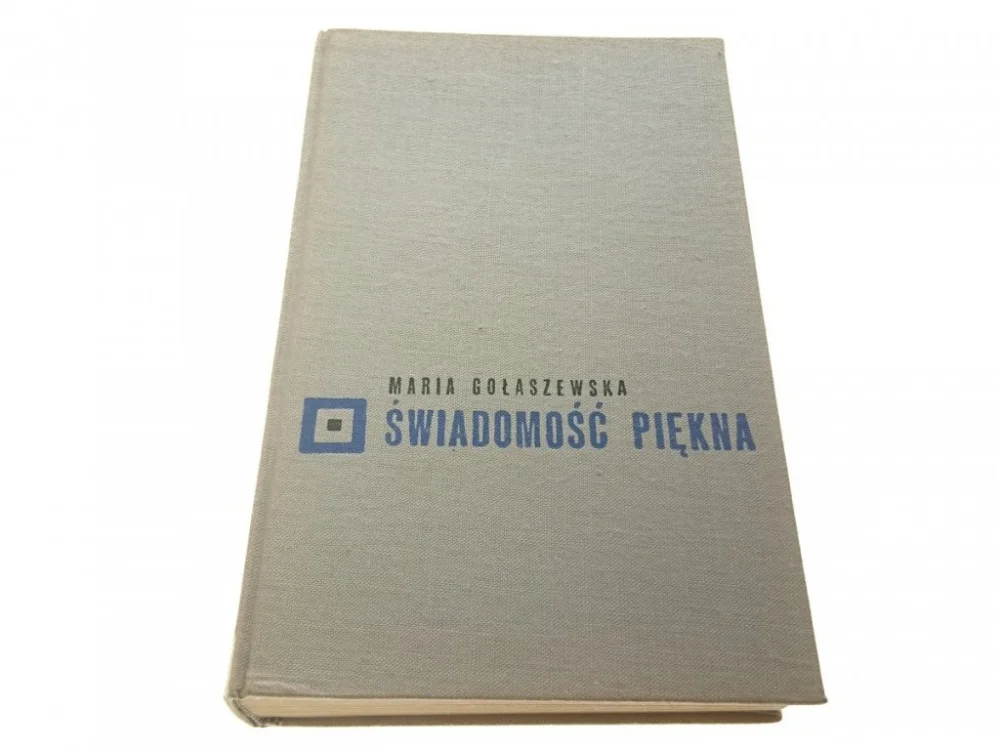 Popularny ŚWIADOMOŚĆ PIĘKNA - Maria Gołaszewska 1970