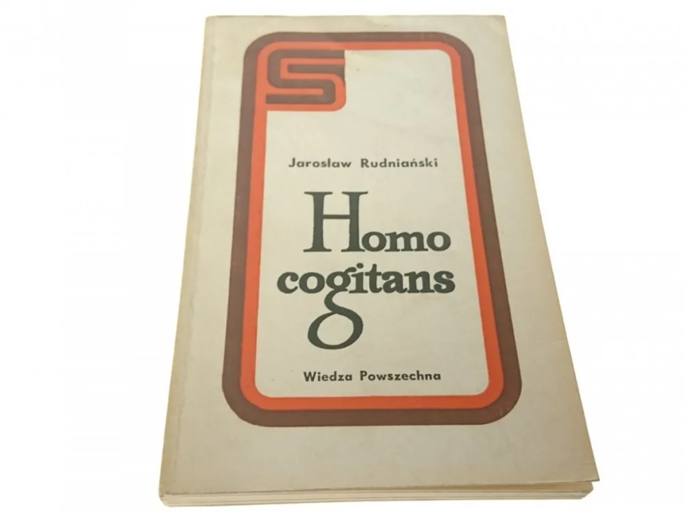 HOMO COGITANS - Jarosław Rudniański 1975 Szybka wysyłka