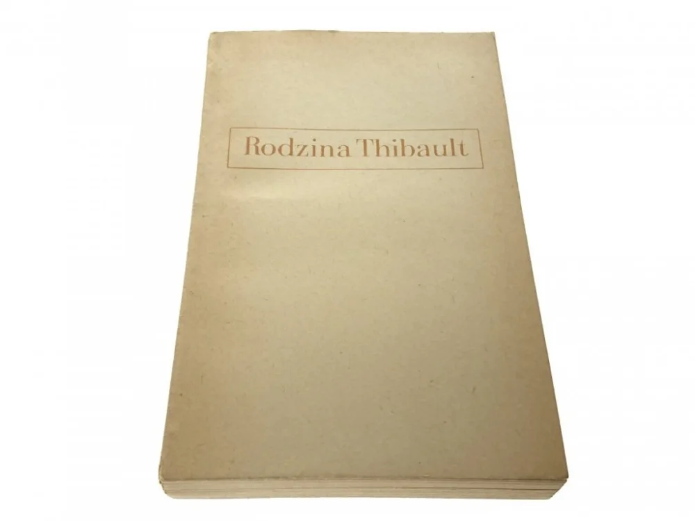 RODZINA THIBAULT TOM VII - Martin Du Gard 1957 Taniej