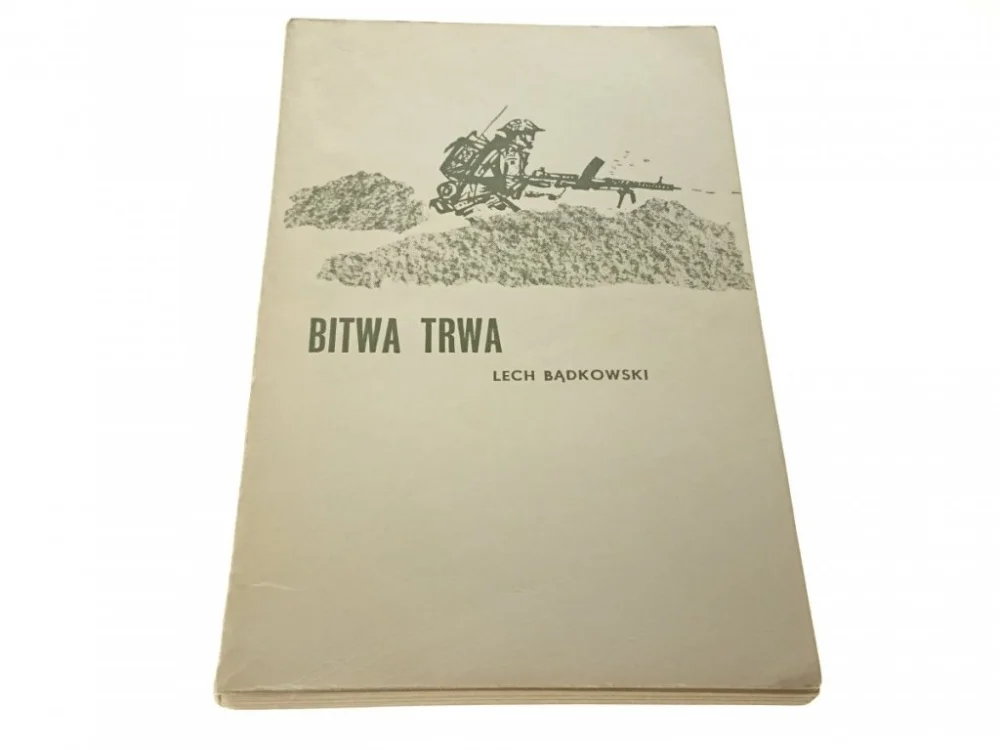 BITWA TRWA - Lech Bądkowski 1966 Super okazja