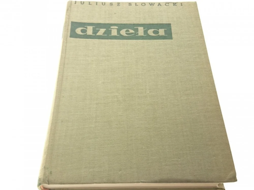 Cena promocyjna DZIEŁA TOM XII PISMA PROZĄ - JULIUSZ SŁOWACKI 1959