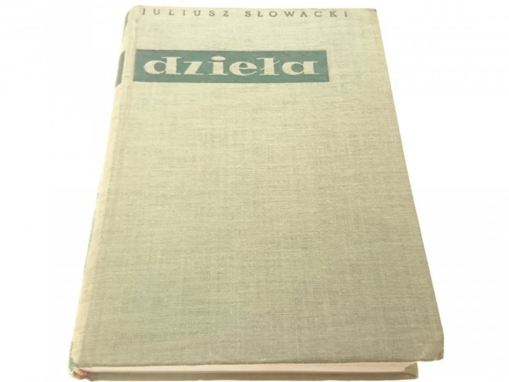 DZIEŁA TOM VIII DRAMATY - JULIUSZ SŁOWACKI 1959 Okazja