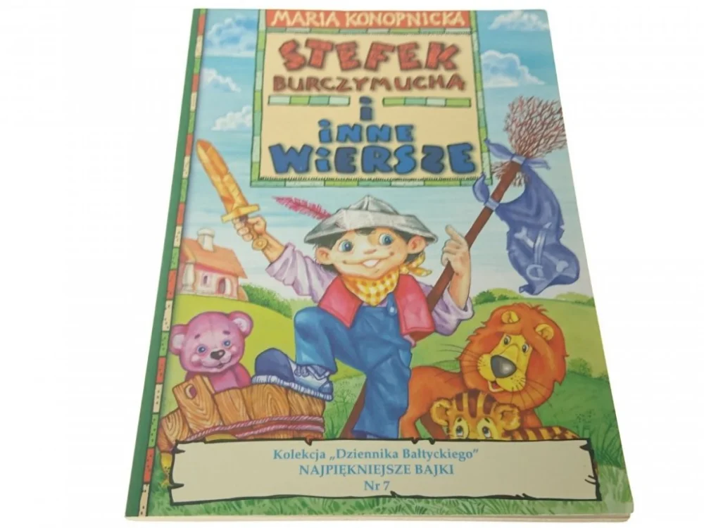 Nowy STEFEK BURCZYMUCHA I INNE WIERSZE Konopnicka 2004