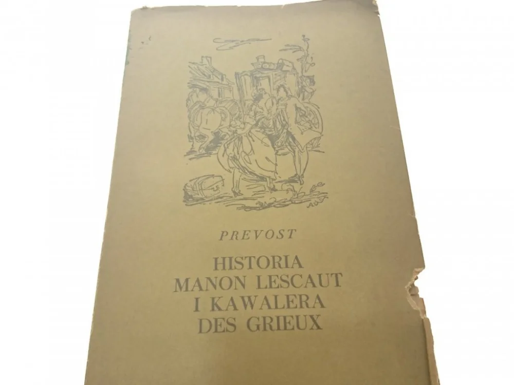 HISTORIA MANON LESCAUT I KAWALERA DES GRIEUX 1955 Wyprzedaż