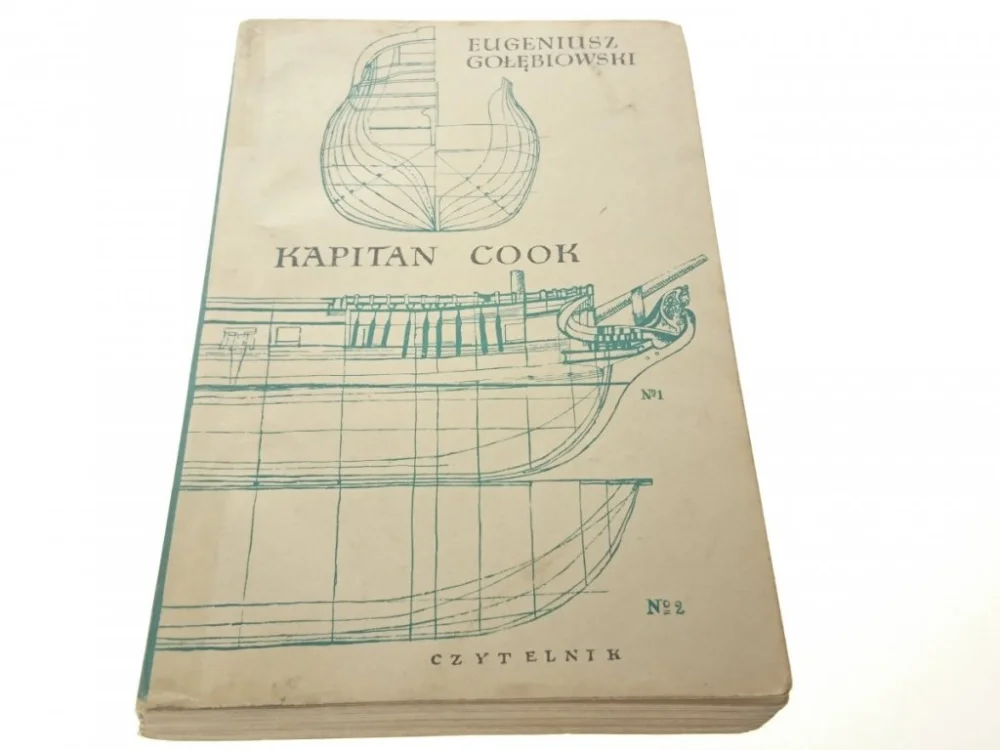 Bestseller KAPITAN COOK - Eugeniusz Gołębiowski 1964