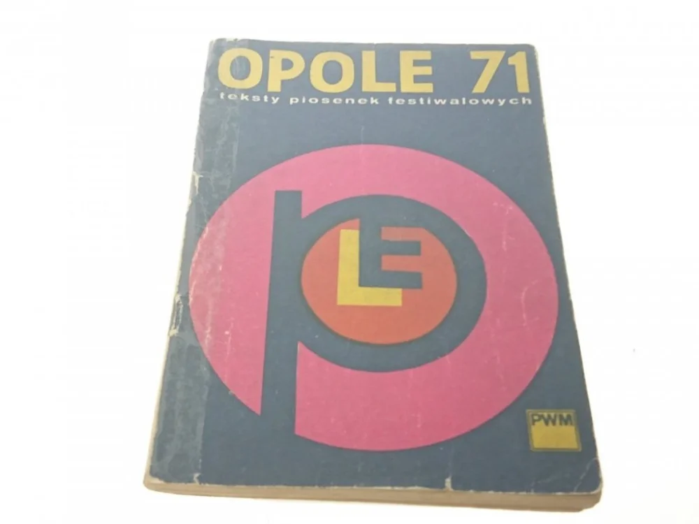 OPOLE 71 TEKSTY PIOSENEK FESTIWALOWYCH Obniżka ceny