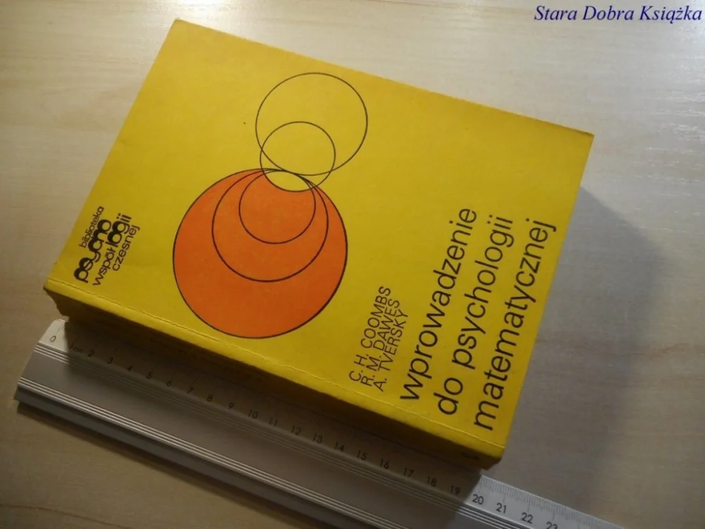 WPROWADZENIE DO PSYCHOLOGII MATEMATYCZNEJ 1977 Nie przegap