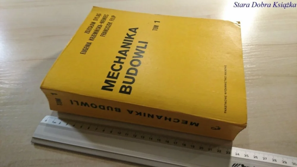 Ograniczona ilość MECHANIKA BUDOWLI TOM 1 - Zdzisław Dyląg 1980