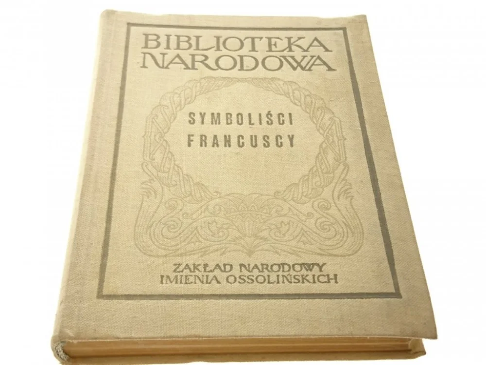 Tani SYMBOLIŚCI FRANCUSCY - Mieczysław Jastrun 1965
