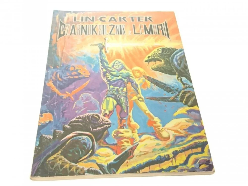 Ekspresowa dostawa CZARNOKSIĘŻNIK Z LEMURII - Lin Carter 1990