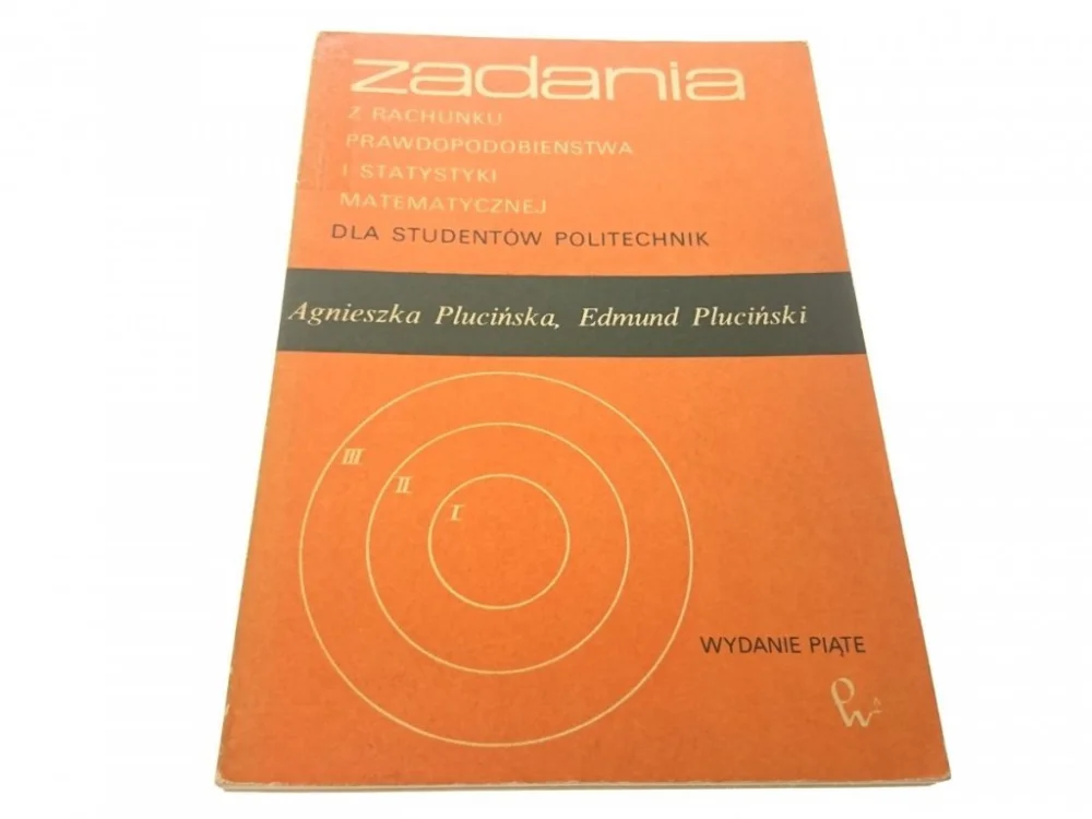 Okazja ZADANIA Z RACHUNKU PRAWDOPODOBIEŃSTWA - Plucińska