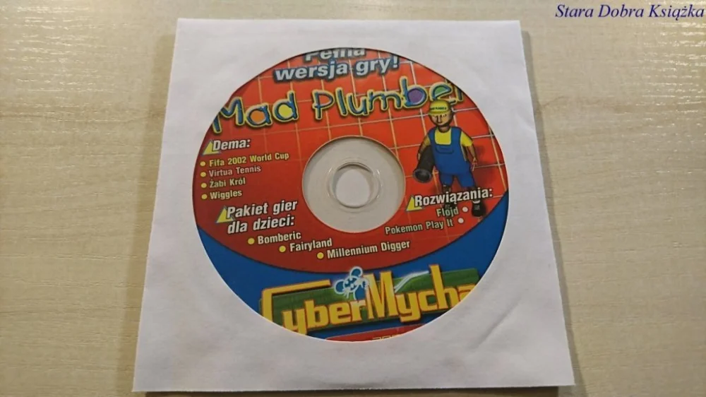 Tylko dziś CYBERMUCHA MAJ 2002 MAD PLUMBER PEŁNA WERSJA GRY