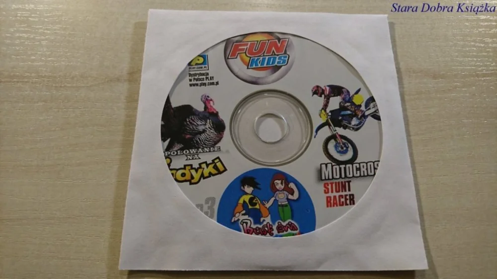 FUN KIDS CD 3 POLOWANIE NA INDYKI. MOTOCROSS STUNT Oferta limitowana