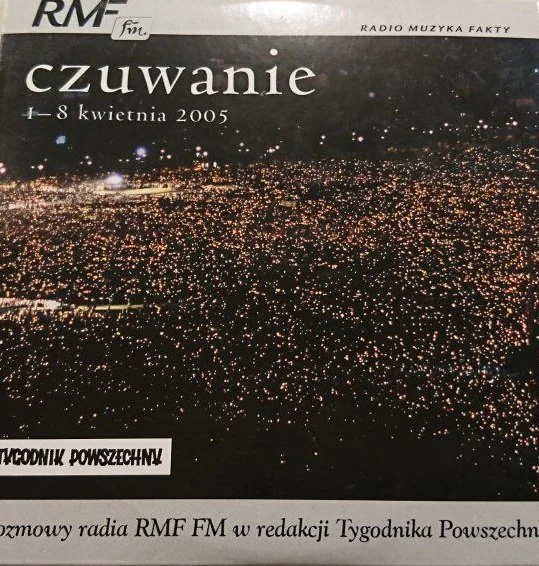CZUWANIE 1-8 KWIETNIA 2005. ROZMOWY RADIA RMF FM Hit sprzedaży