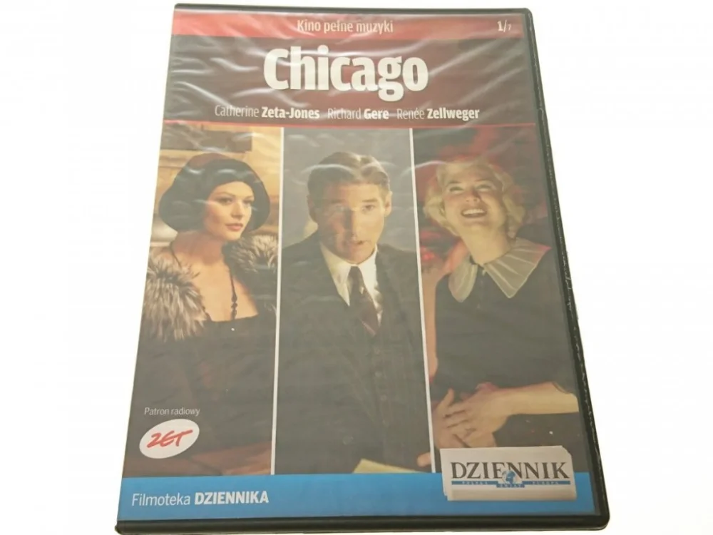 Łatwy zwrot CHICAGO DVD KINO PEŁNE MUZYKI 1/7