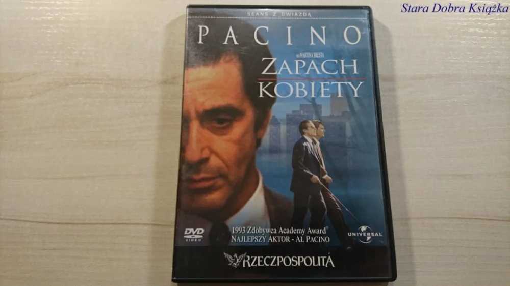 Zamów teraz ZAPACH KOBIETY DVD SEANS Z GWIAZDĄ