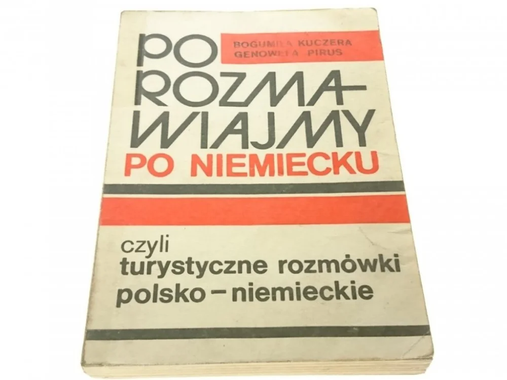 Okazja POROZMAWIAJMY PO NIEMIECKU - Bogumiła Kuczera 1990