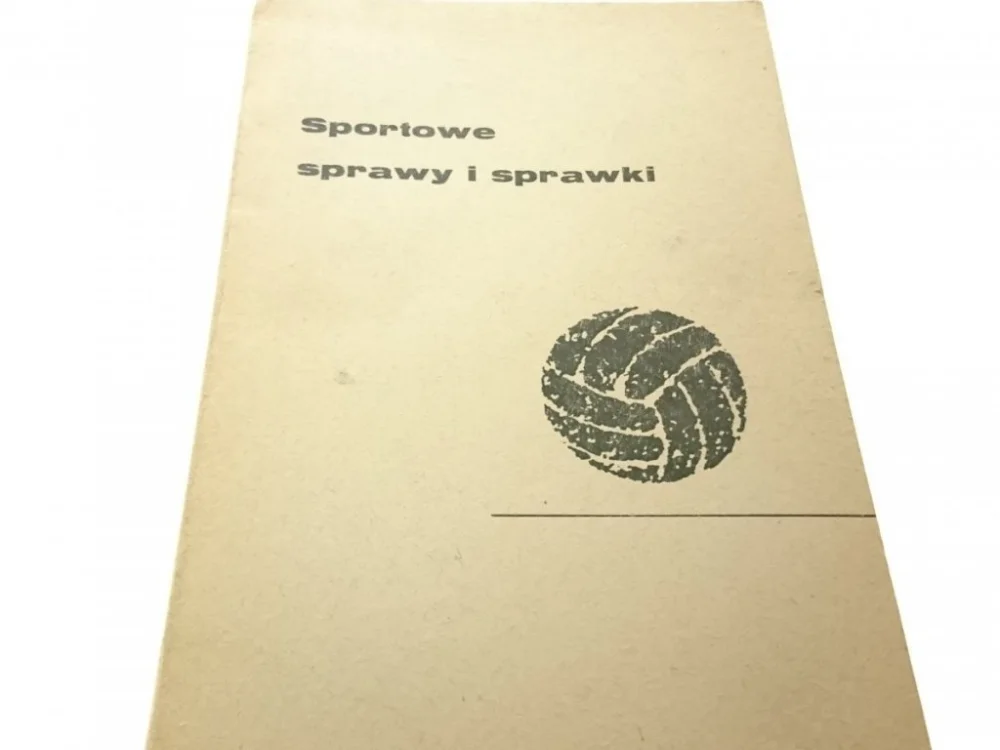 SPORTOWE SPRAWY I SPRAWKI - Stanisław Mielech 1963 Szybka dostawa