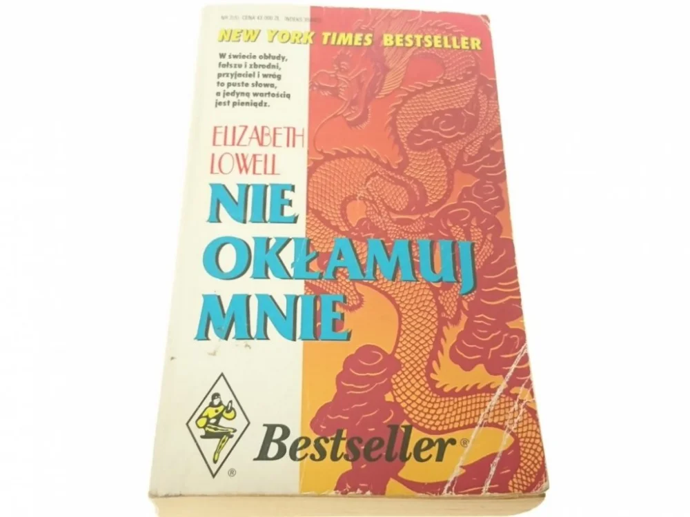 Cena promocyjna NIE OKŁAMUJ MNIE - Elizabeth Lowell 1993