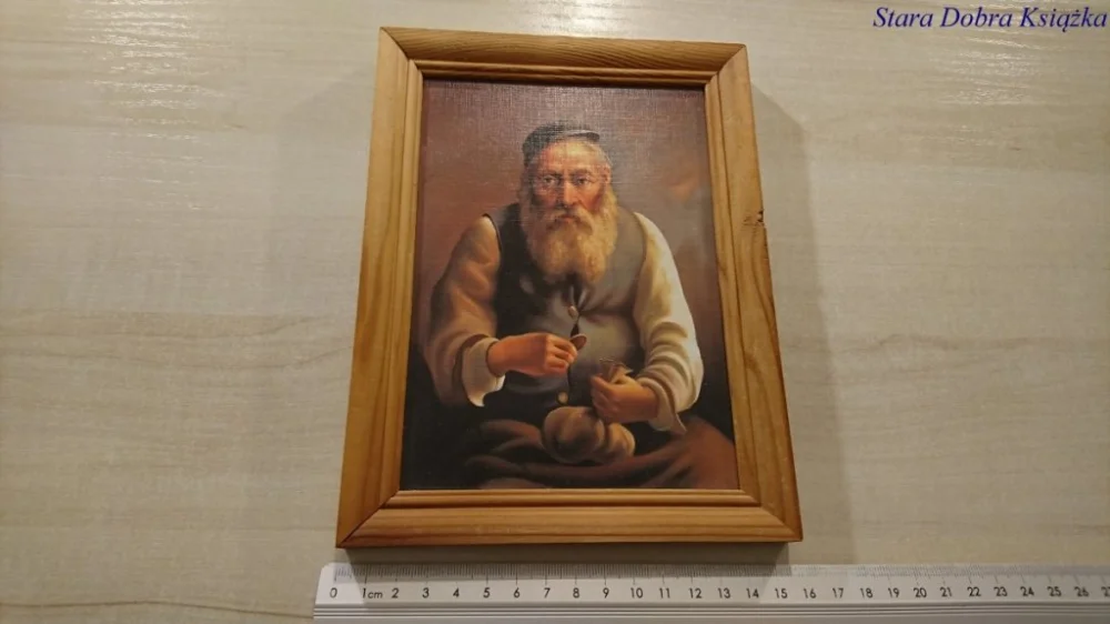 ŻYD Z SAKIEWKĄ. OBRAZEK WISZĄCY Nowość