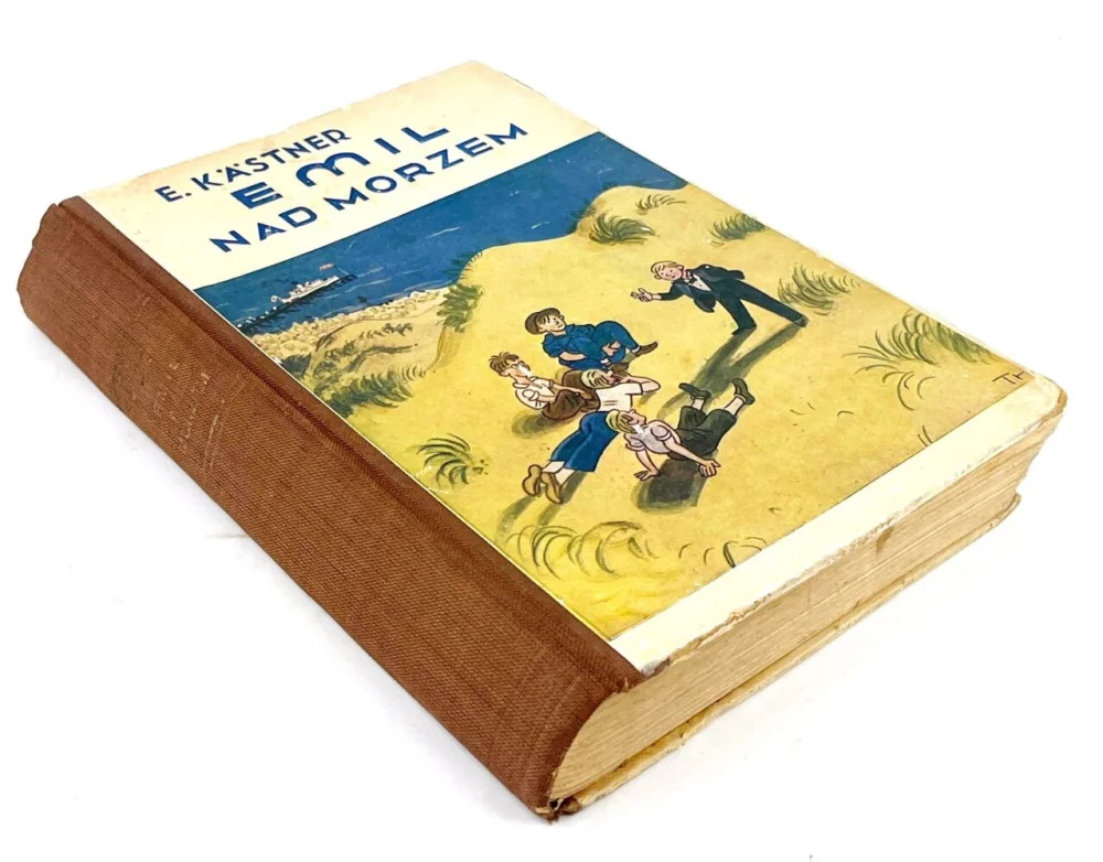 KASTNER - EMIL NAD MORZEM wyd.1, 1937, il. TRIER Tani