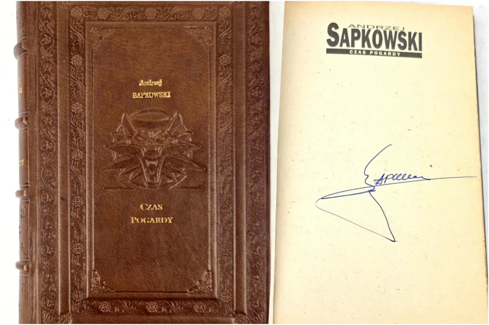 Taniej SAPKOWSKI- WIEDŹMIN. CZAS POGARDY Autograf Autora I wyd. OPRAWA
