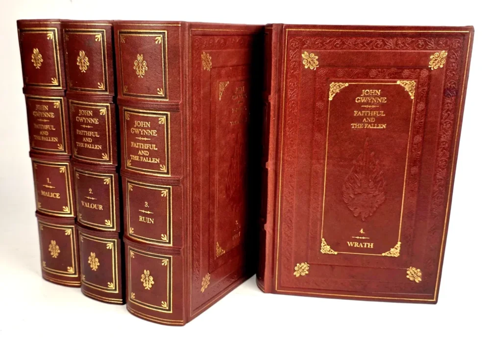 Nowość John Gwynne - The Faithful and the Fallen — Complete Leather-Bound Collector’s Edition (Books 1–4)