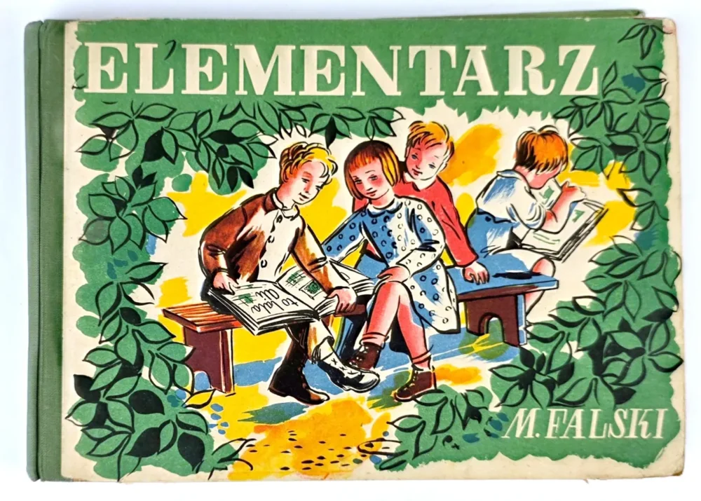 FALSKI- ELEMENTARZ wyd. 1955r. ładny egzemplarz Nowy