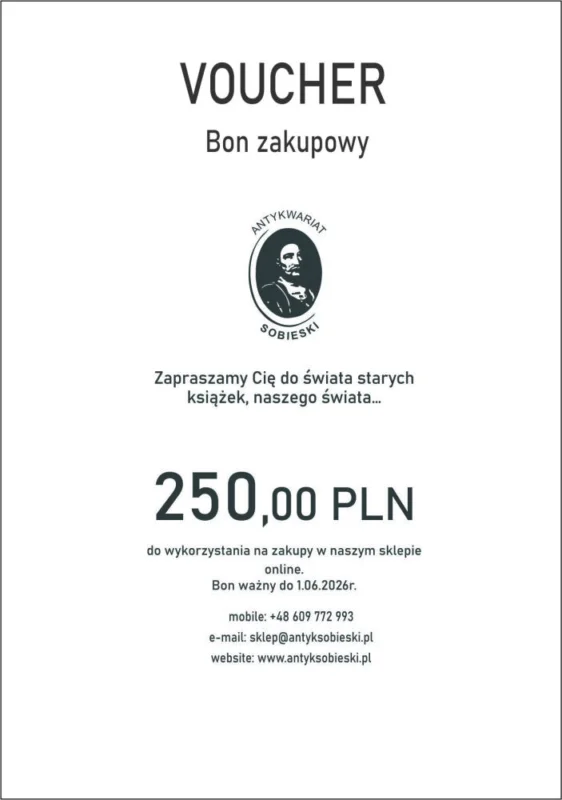 VOUCHER Bon zakupowy Promocja