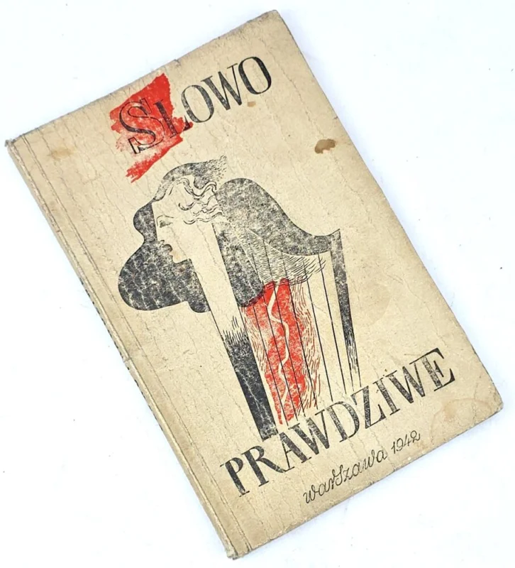 Tani BACZYŃSKI, GAJCY, GAŁCZYŃSKI I IN. - SŁOWO PRAWDZIWE. ANTOLOGIA POEZJI 1942, okł. Tadeusz Gronowski, druk konspiracyjny