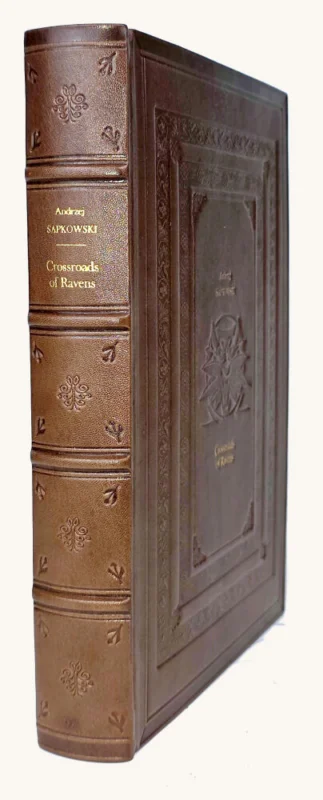 Andrzej Sapkowski - The Witcher Crossroads Of Ravens, Leather Binding Obniżka ceny