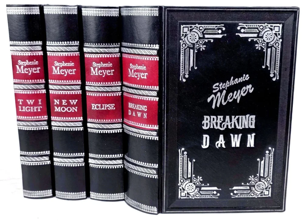 Stephenie Meyer - The Twilight Saga 4-book Collection Set In Exclusive Leather Binding, limited edition Super okazja