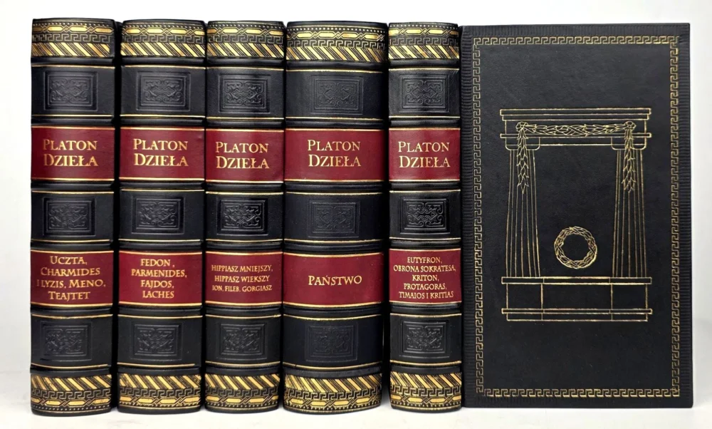 PLATON- DZIEŁA 5wol. 1958-60, kolekcja w skórzanej oprawie Zamów teraz