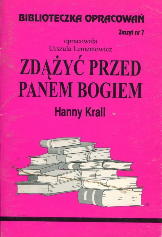 Wybór klientów Lementowicz U.: Zdążyć przed Panem Bogiem Hanny Krall. Biblioteczka opracowań